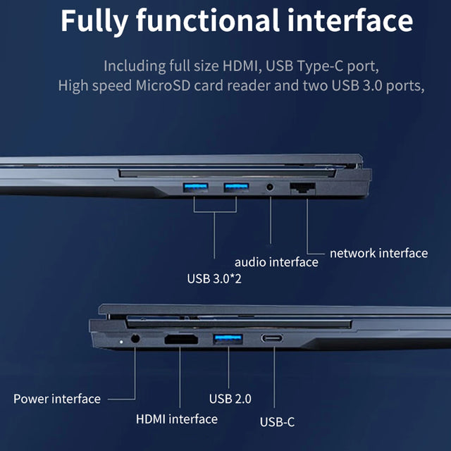 AKPAD Intel Core I7 9750H Dual Screen 16 Inch (14 Inch Touch Screen) Gaming Laptop Notebook Windows 10 11 Pro
