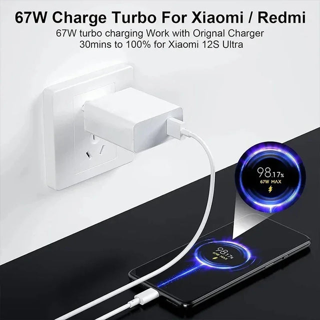 Turbo Charge Super Fast Charger EU Adapter