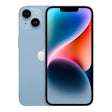 iPhone 12 Mini 64GB Red Unlocked refurbished model featured in blue color, illustrating its compact size and sleek design.