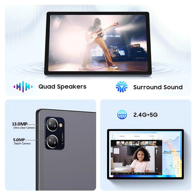 New Google 5G Pad 10.1 Inch Tablets 2K HD Display Octa Core 8GB RAM 512GB ROM Dual SIM