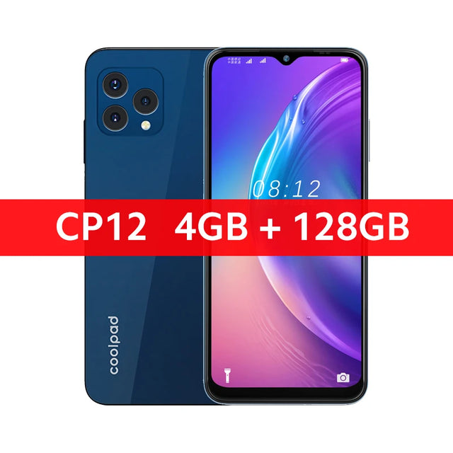 CP12 Smartphone 6.517" Waterdrop Display Octa Core Powerful Processor