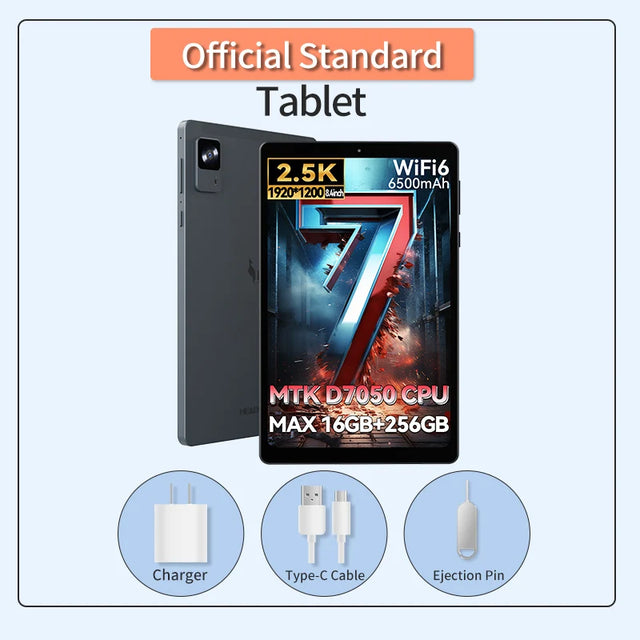 Headwolf FPad7 8.4inch Tablet Android14 MTK Dimensity 7050 CPU 2560x1600 I