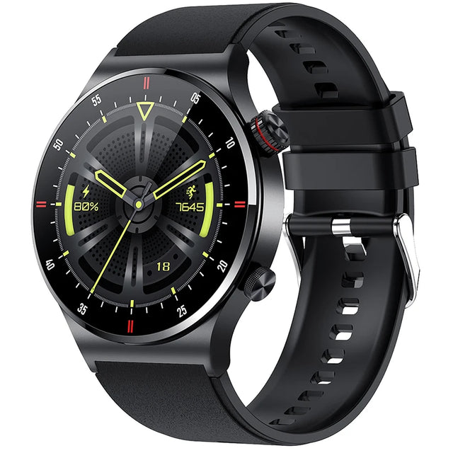 NFC Bluetooth Call Smart Watch Men AOMLED390*390 HD Color Screen Rotation Button Fitness Tracker IP68 Waterproof SmartWatch Men