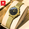 OLEVS Light luxury niche women's watches fashion waterproof classic minimalist quartz watch for lady elegant genuine wristwatch