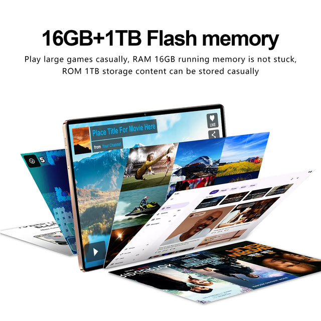 2025 S25 UItra Tablet 22GB+2T Tablet PC Android 15 Snapdragon 8 Gen3 Tablette Original Global Version 5G Dual SIM Card WiFi