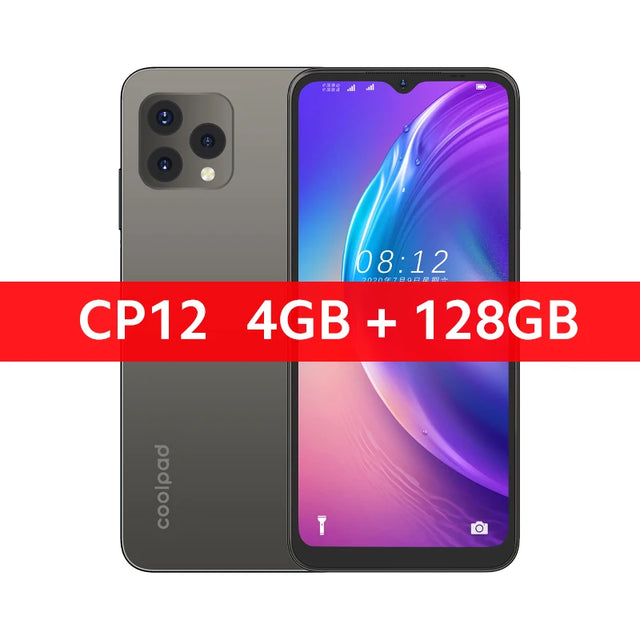 CP12 Smartphone 6.517" Waterdrop Display Octa Core Powerful Processor