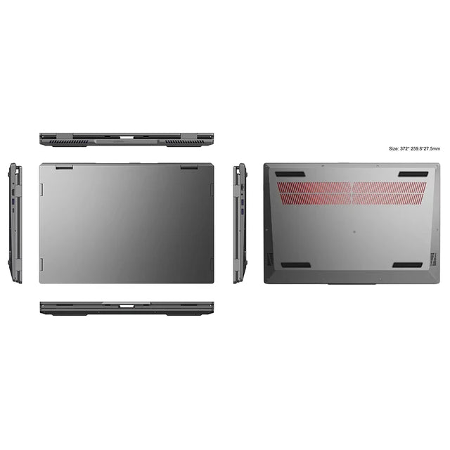NEW Triple Screen Gaming Laptop 16+10.5+10.5 inch Intel Core i7 1260P 64GB RAM 2TB Business Computer RJ45 fingerprint+face