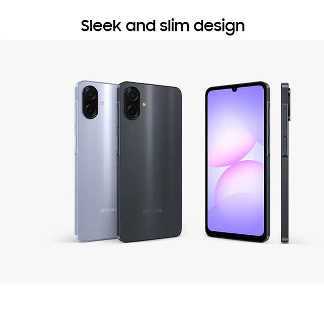 2025 New Samsung Galaxy A07 4G Dual SIM Smartphone Mediatek Helio G99 6.7" 90Hz PLS LCD Display 50MP Camera 5000mAh Battery IP54