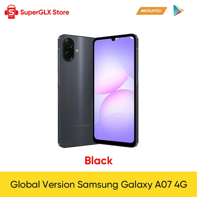 2025 New Samsung Galaxy A07 4G Dual SIM Smartphone Mediatek Helio G99 6.7" 90Hz PLS LCD Display 50MP Camera 5000mAh Battery IP54