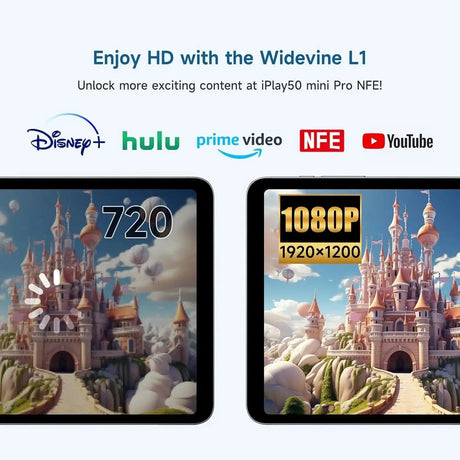 ALLDOCUBE iPlay 50 Mini Pro 8.4 inch Tablet 16GB(8+8) RAM 128GB ROM 512GB Expandable Widevine L1 5MP/13MP 4G LTE GPS Helio G99 - Emart