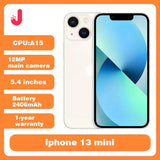 Apple iPhone 13 Mini Original unlock 5.4' Super Retina XDR Display 4GB RAM 128/256GB A15 Bionic Chip 5G Used Cellphone - Emart
