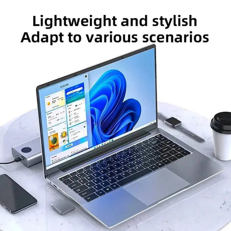 QMDZ N4000 14 Inch 128GB 256GB 512GB 1TB SSD Windows 11 Pro Inte Laptop Intel Portable Laptos Student Notebook Dual core Laptop - Emart