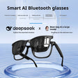 G11 Bluetooth Smart AI Translation Glasses showcasing modern design and UV protection for seamless communication.